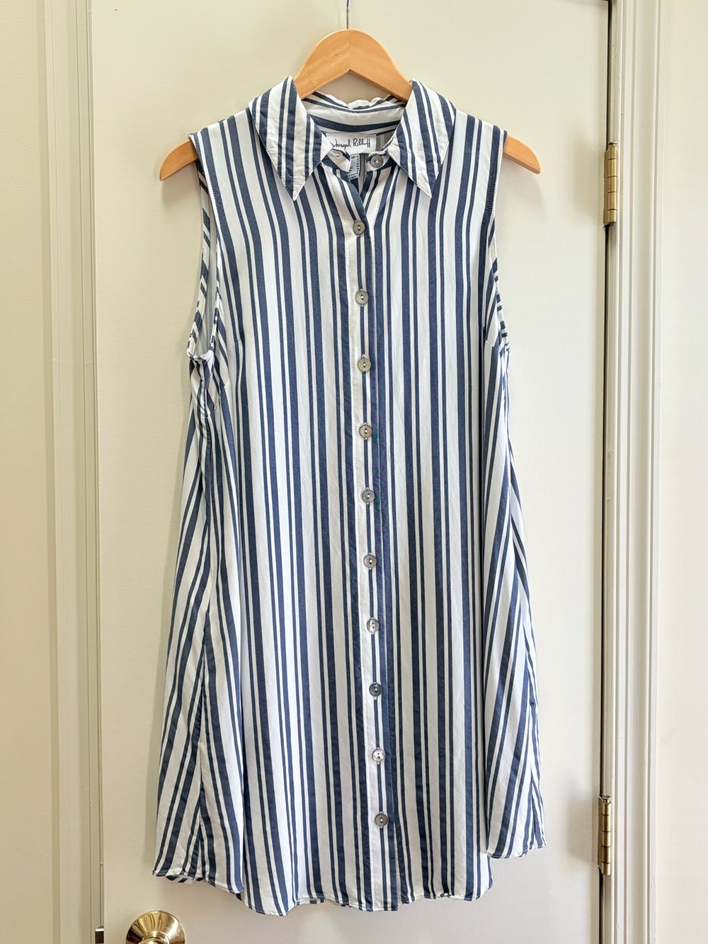 Joseph Ribkoff Striped Tunic Shirt Dress